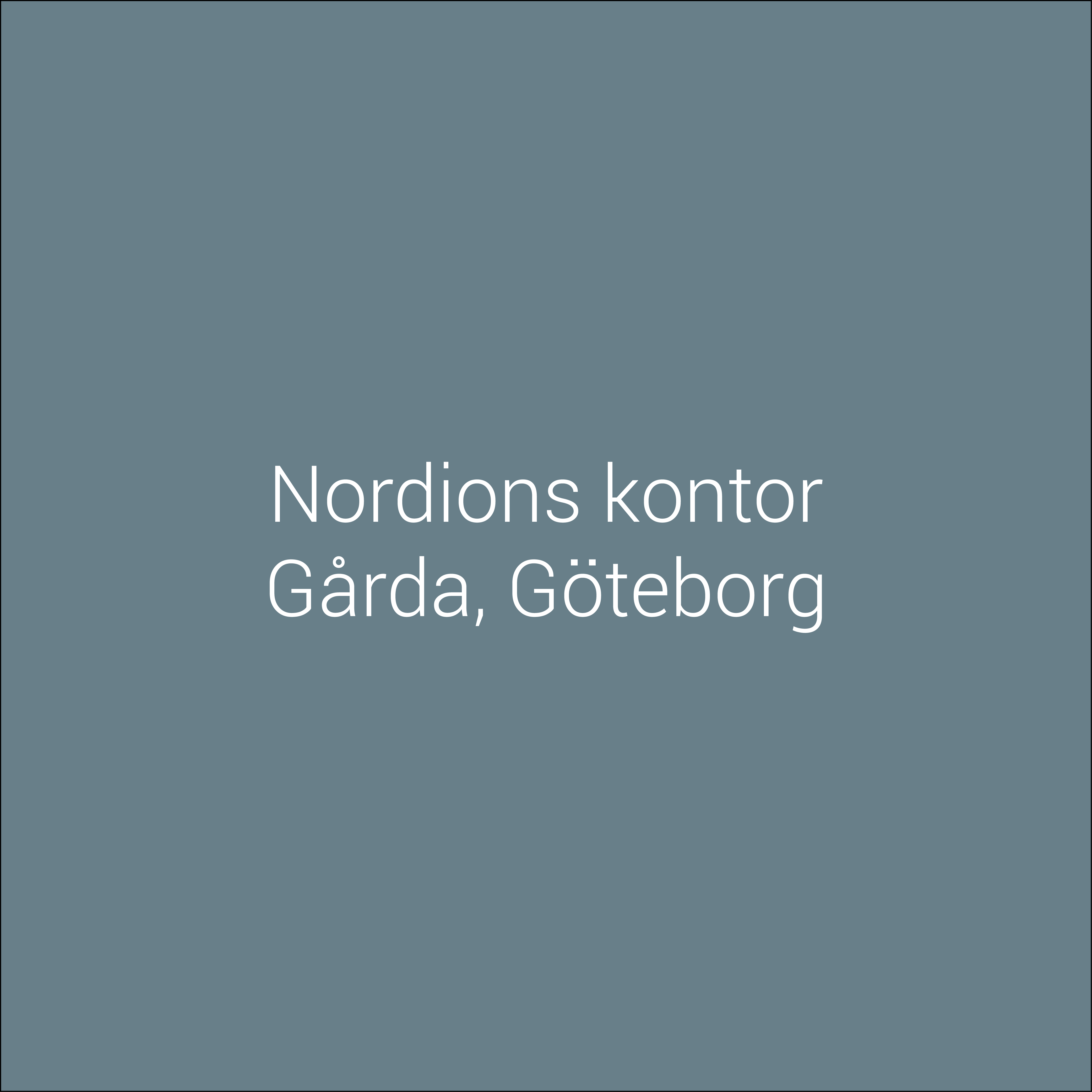 Nordions kontor