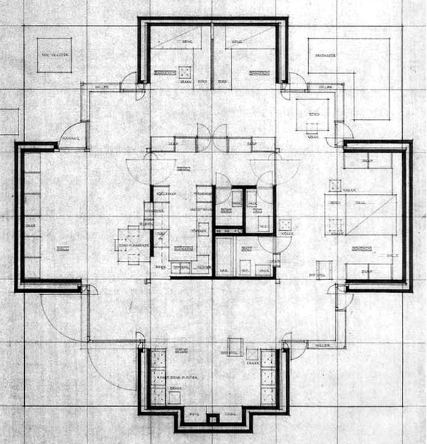 2 sverre fehn villa norrkoping plan